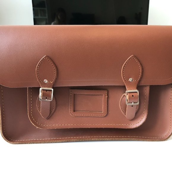 Cambridge Satchel 15 Inch in Vintage Brown - Picture 2 of 5